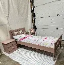 Lit ikea Damask Fusion Mineral Paint l'atelier d'ama 1.webp