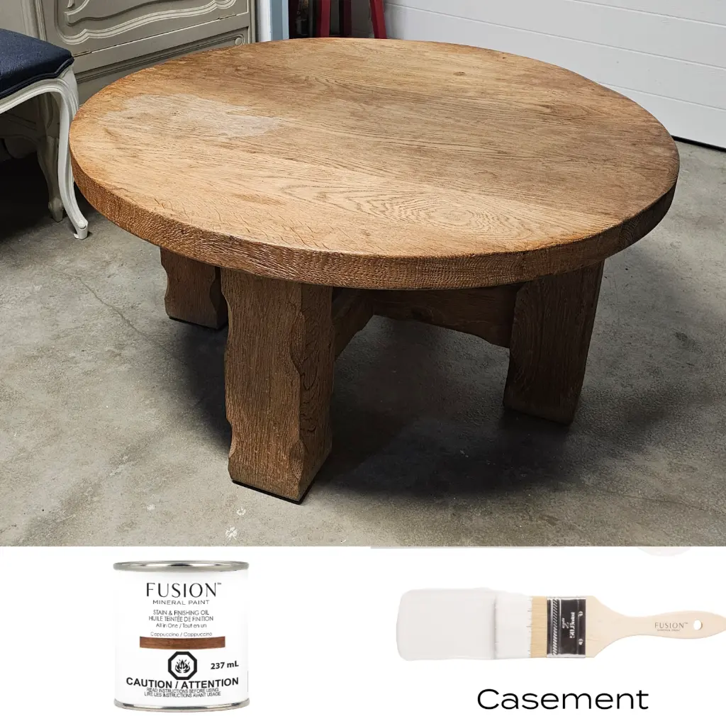 table salon chêne Casement Fusion Mineral Paint et SFO Cappucino l'atelier d'ama 4.webp