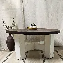 table salon chêne Casement Fusion Mineral Paint et SFO Cappucino l'atelier d'ama (1).webp