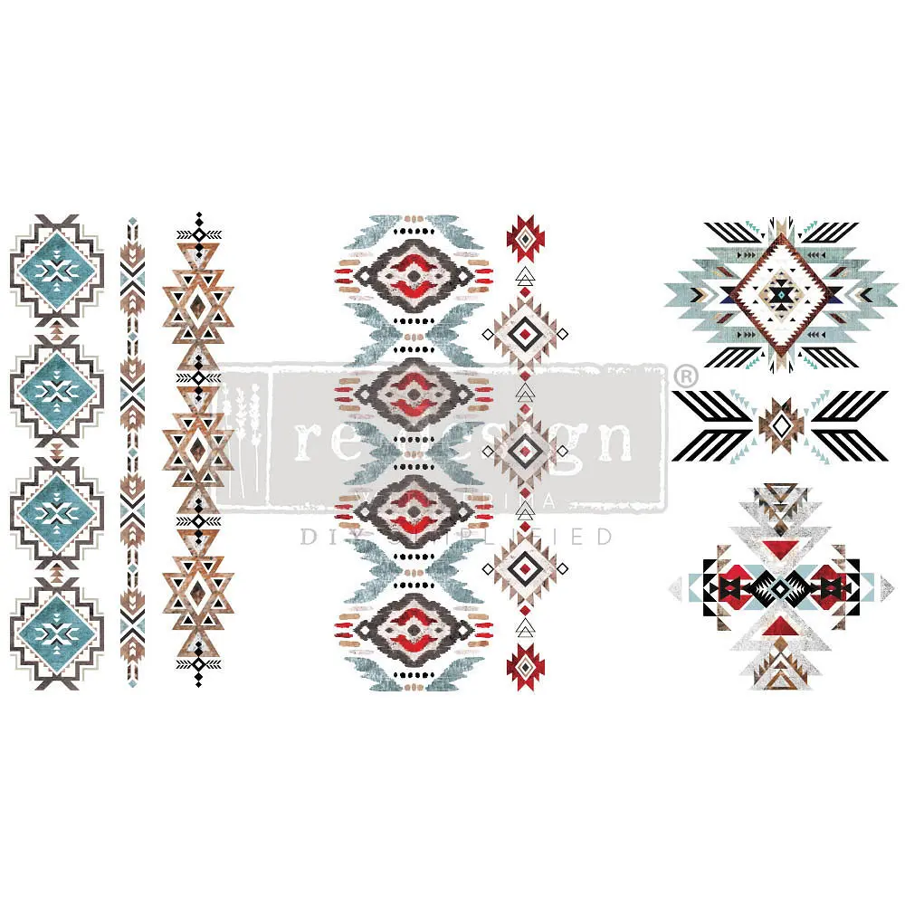 Small decor transfer - Something Tribal