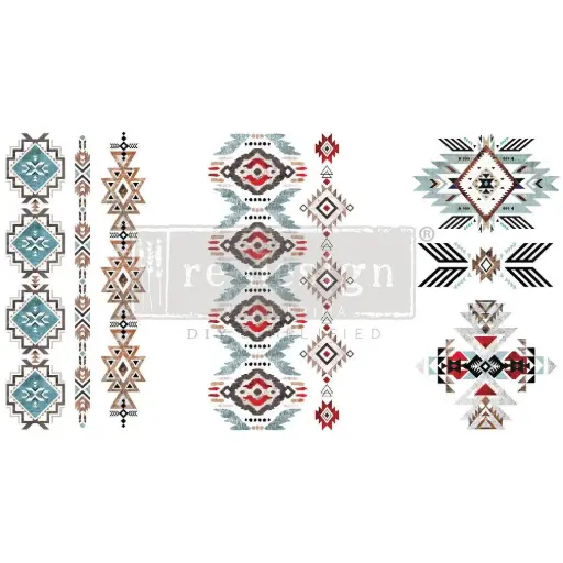 Small decor transfer - Something Tribal